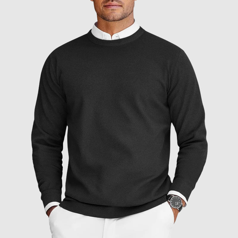 Marin - Maglione da Uomo con Collo Rotondo