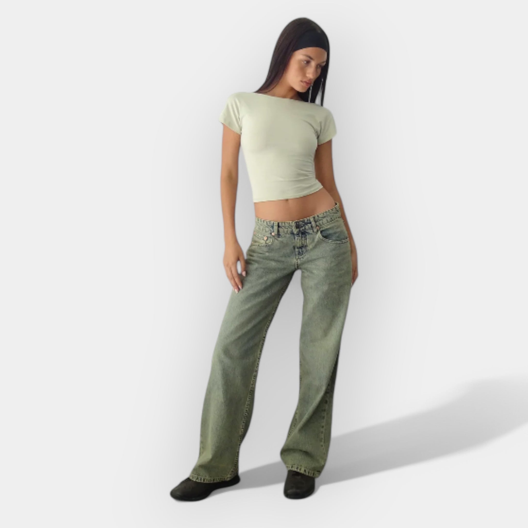 Romana - Jeans a vita bassa