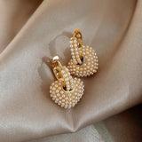 Orecchini Yuli Heart Pearl