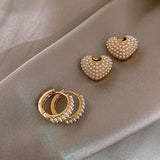 Orecchini Yuli Heart Pearl