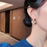 Orecchini Yuli Heart Pearl