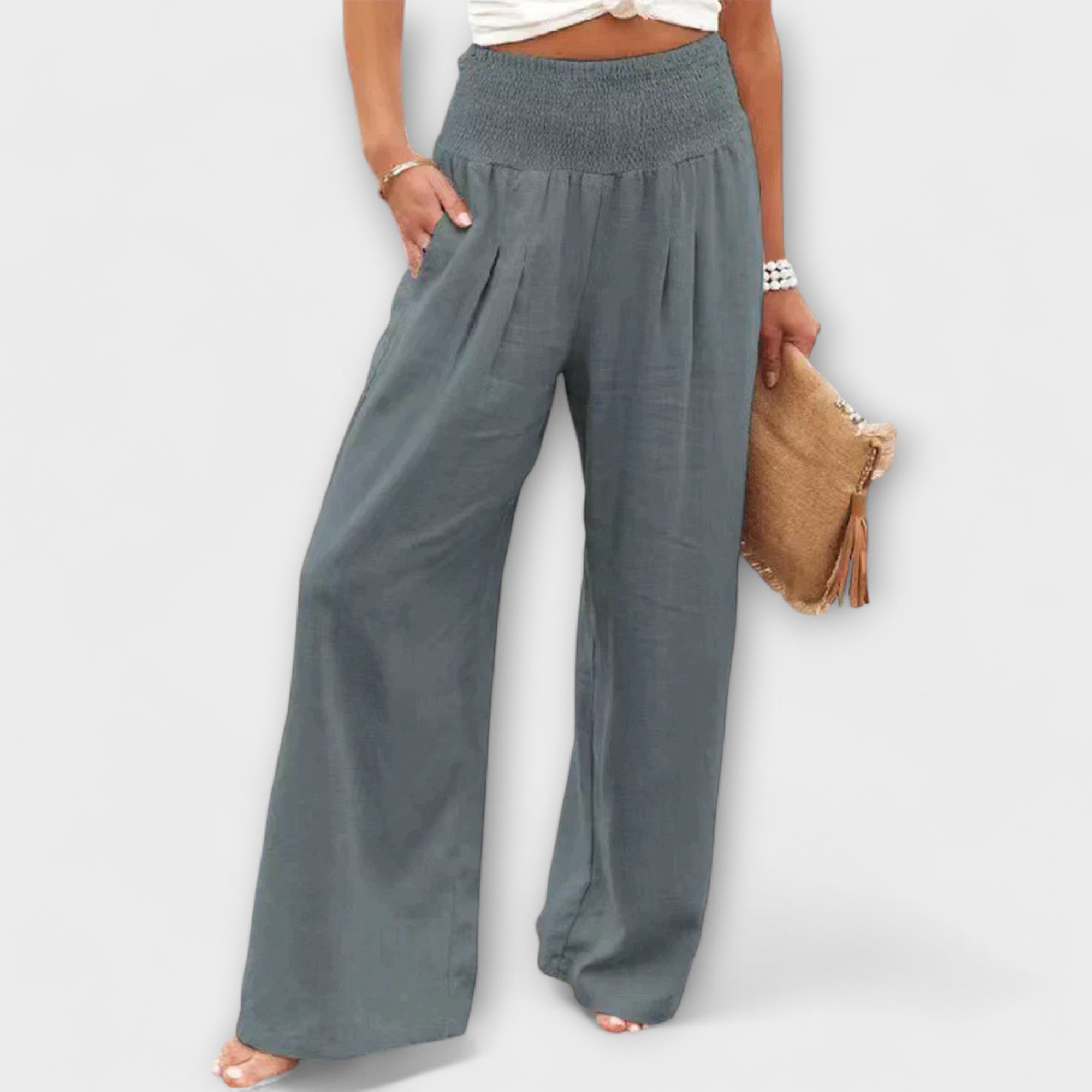 Júlia - Pantaloni larghi ed eleganti