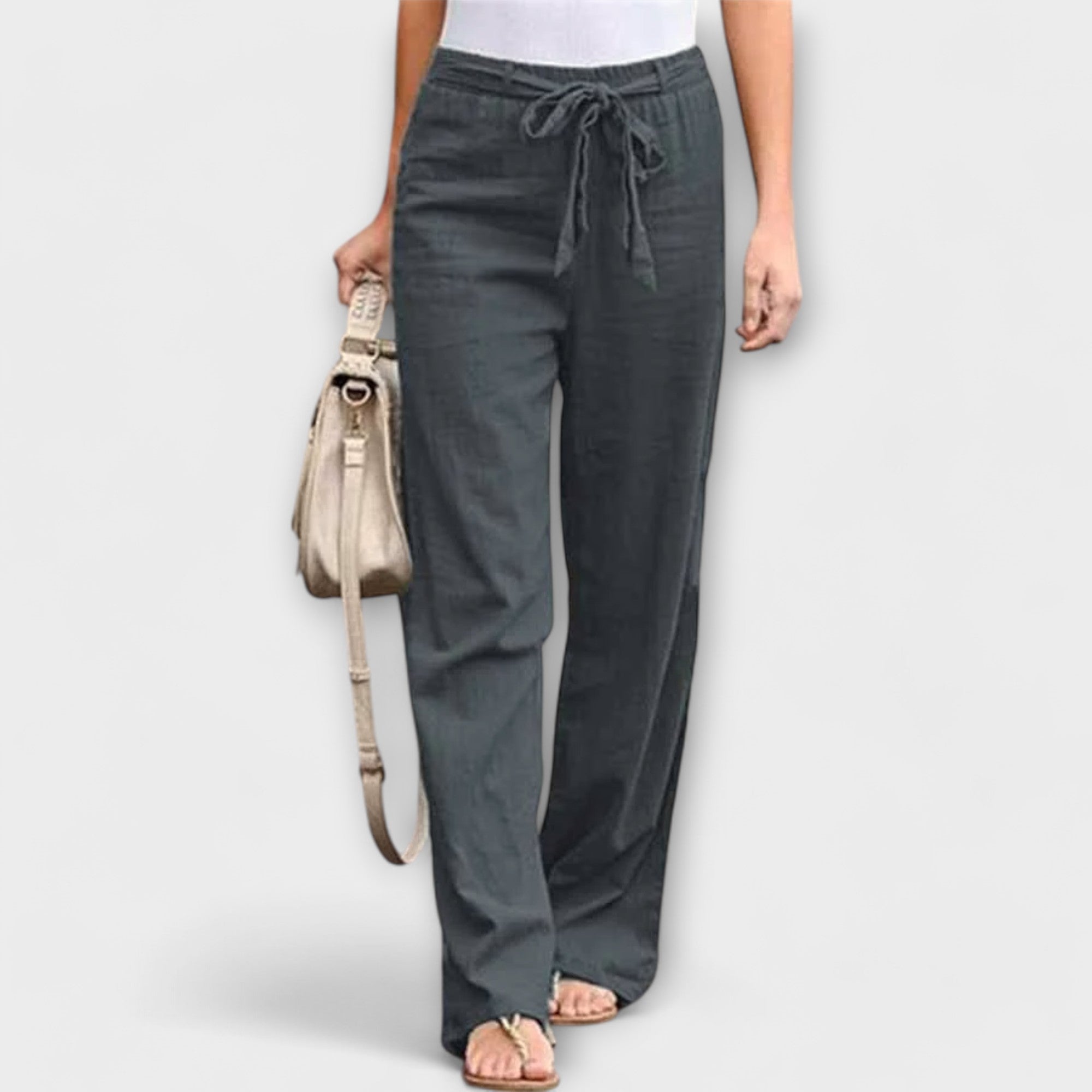 Diana - Pantaloni di lino