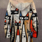 Lowanna – Cardigan di lusso ispirato all'arte