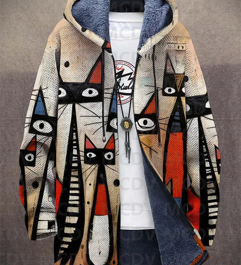 Lowanna – Cardigan di lusso ispirato all'arte