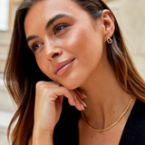 Orecchini Lin Teardrop Link