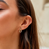Orecchini Lin Teardrop Link