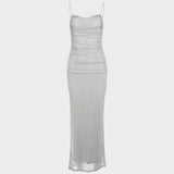 Auri | Abito lungo in tulle