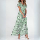 Hana - Abito maxi floreale