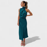 Alda - Abito Elegante in Raso