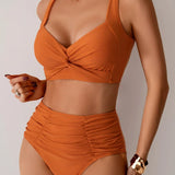 Maria | Set bikini estivo a vita alta