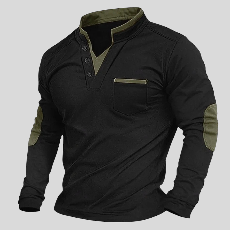 Branimir - Maglione da Uomo con Scollatura a V