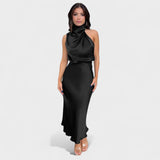 Alda - Abito Elegante in Raso