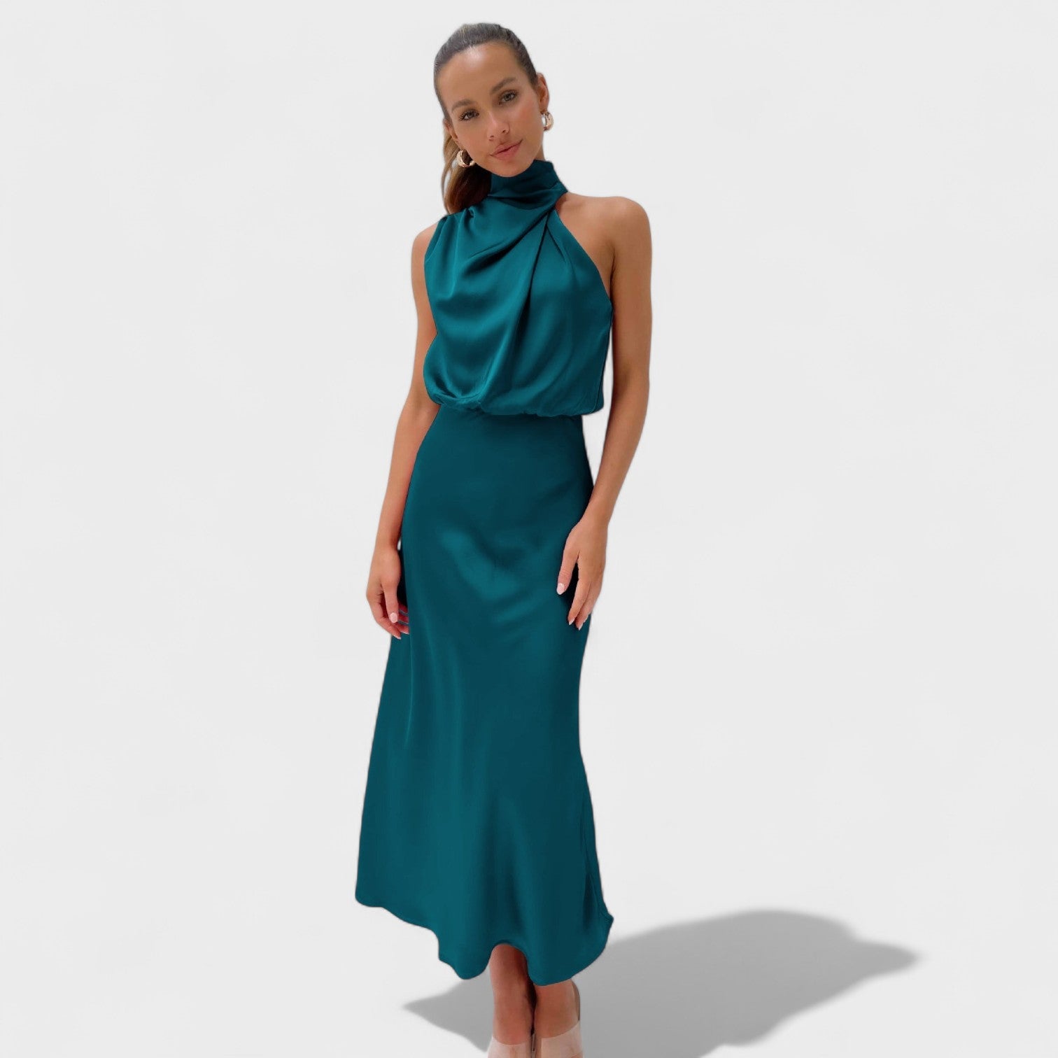 Alda - Abito Elegante in Raso
