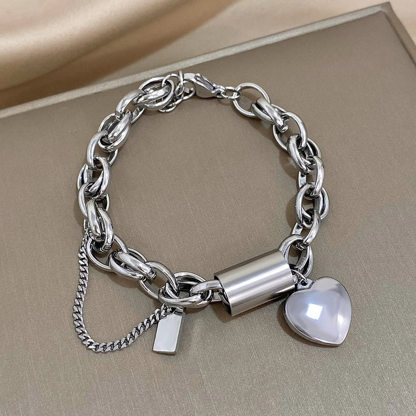Mia - Bracciale a forma di cuore