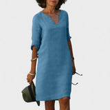 Lana - Vestito con scollatura a V