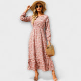 Barka - Abito maxi boho da donna dallo stile elegante
