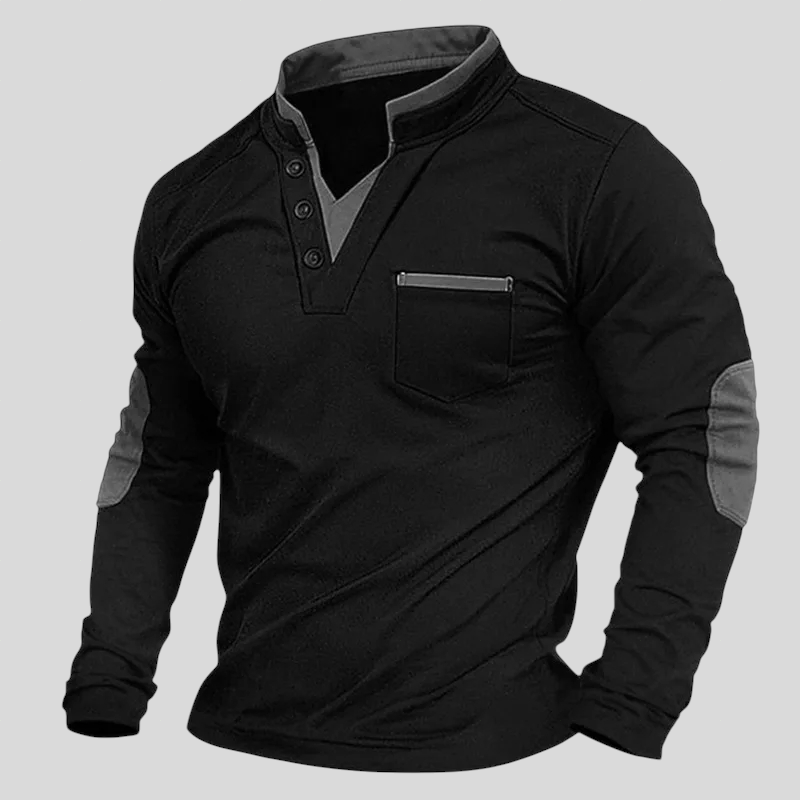 Branimir - Maglione da Uomo con Scollatura a V