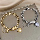 Mia - Bracciale a forma di cuore