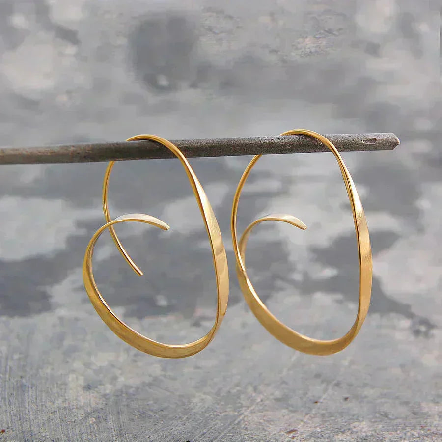 Orecchini Oro a Spirale