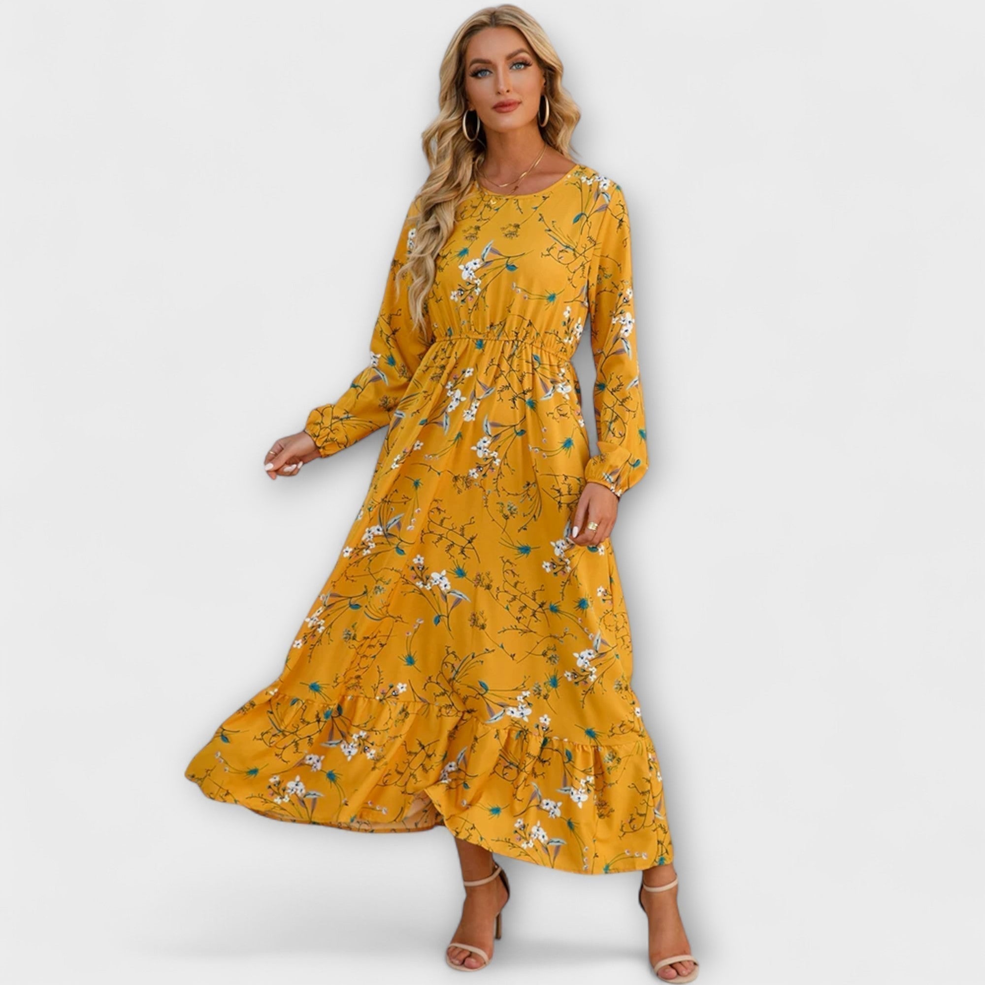 Barka - Abito maxi boho da donna dallo stile elegante