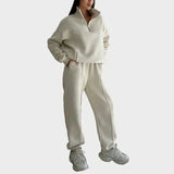 Senna - Set di lounge sportivo con colletto a zip
