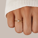 Amore - Anello di Cristallo a Cuore