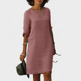 Lana - Vestito con scollatura a V