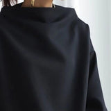 Lisa | Top casual con collo alto