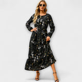 Barka - Abito maxi boho da donna dallo stile elegante