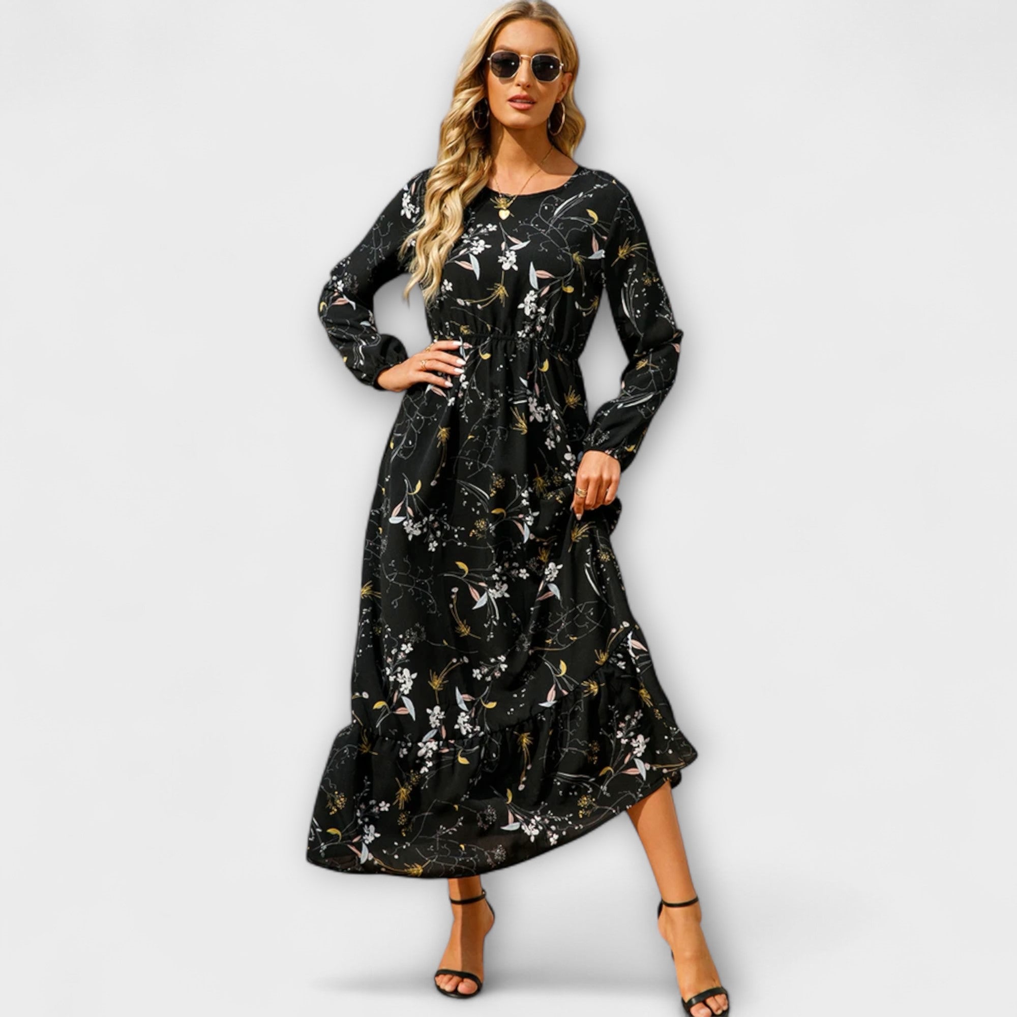 Barka - Abito maxi boho da donna dallo stile elegante