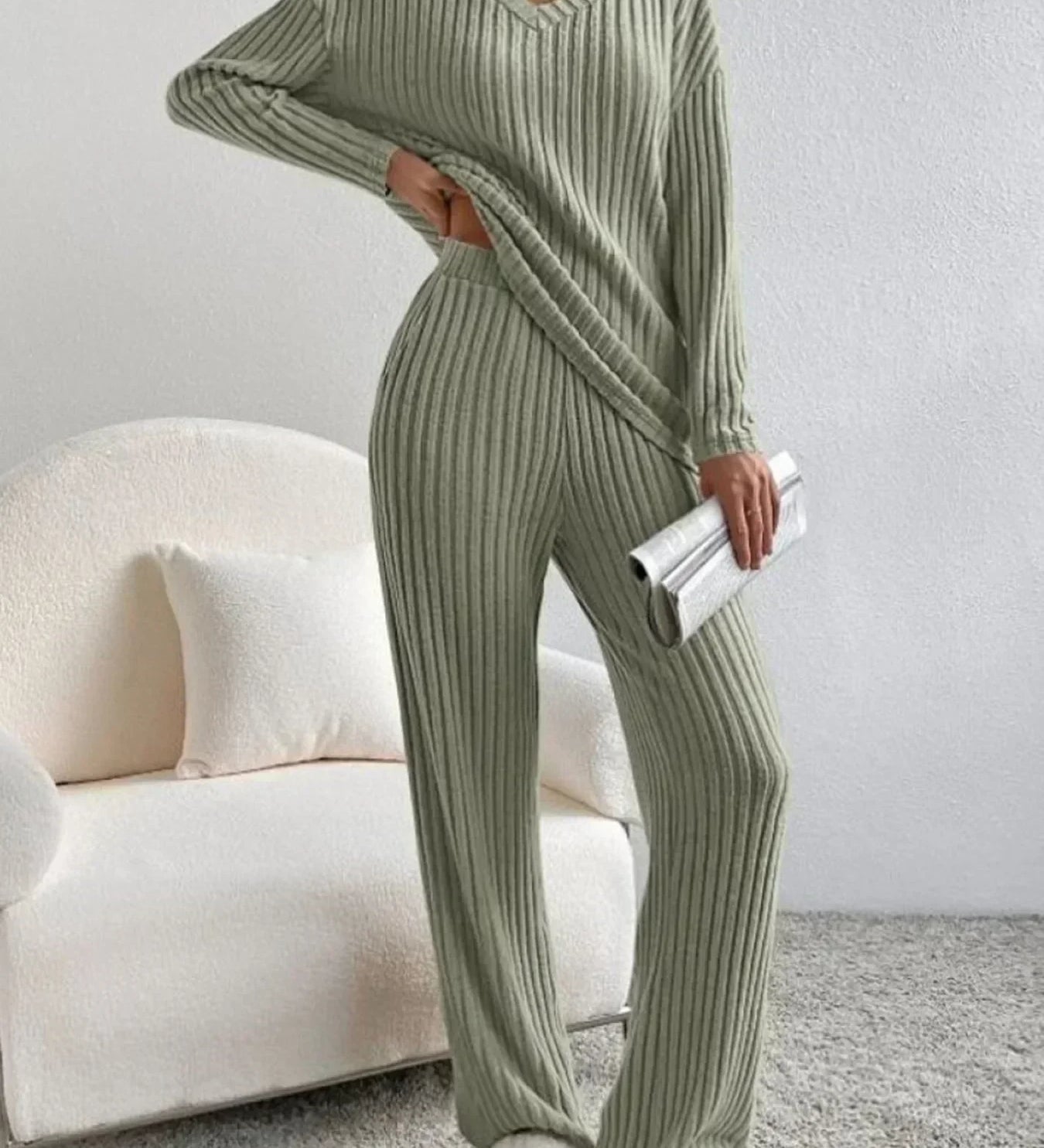 Orletta - Set con scollo a V