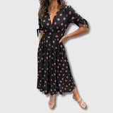 Monique – Vestito vintage da donna a pois