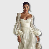 Danijela – Abito Elegante con Scollatura Quadrata