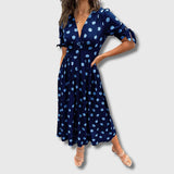 Monique – Vestito vintage da donna a pois
