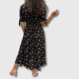 Monique – Vestito vintage da donna a pois