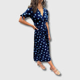 Monique – Vestito vintage da donna a pois