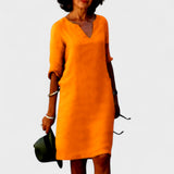 Lana - Vestito con scollatura a V