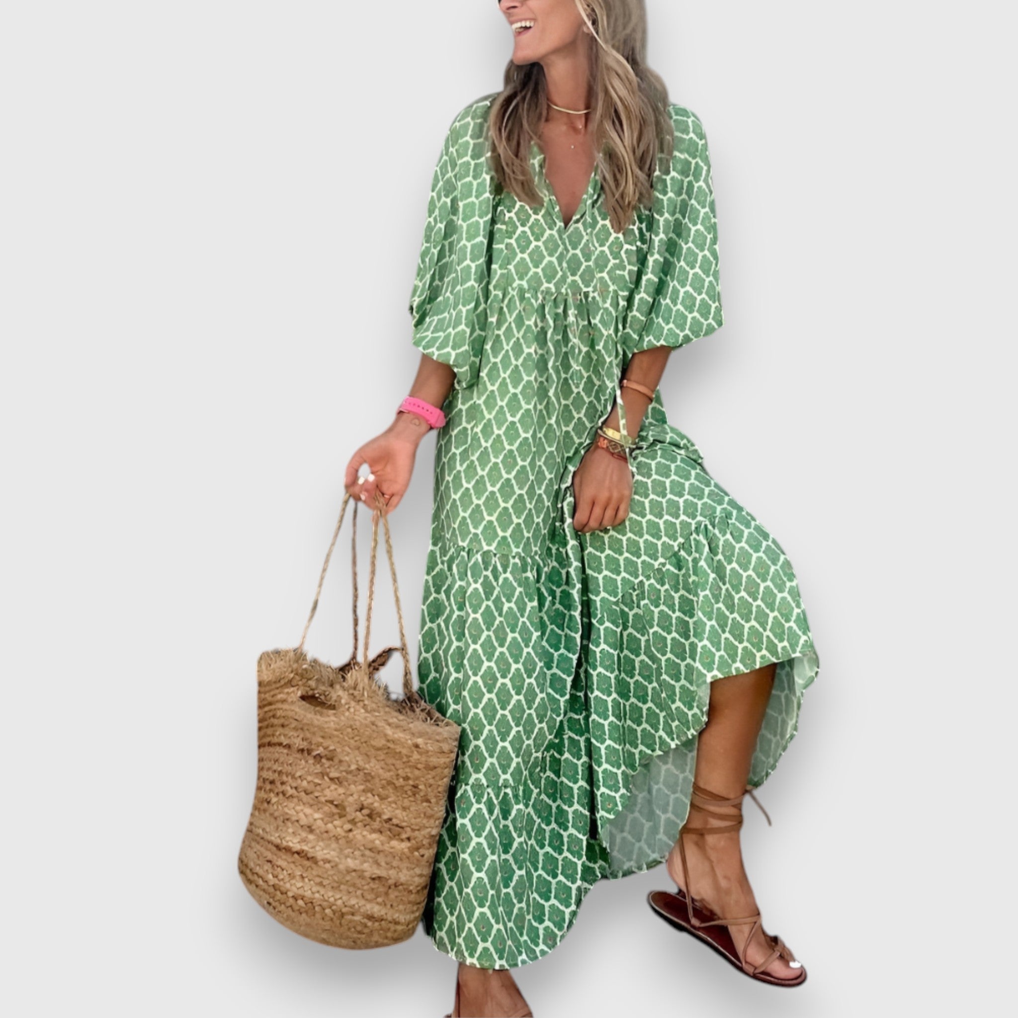 Elara – Elegante Abito Primaverile per Ogni Stile