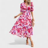 Clara – Vestito Elegante a Fiori