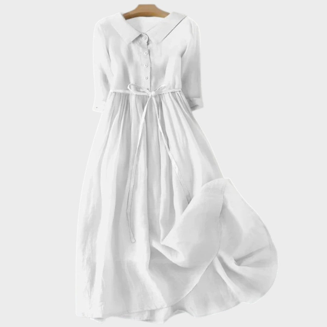 Ena - Vestito estivo con cintura in vita