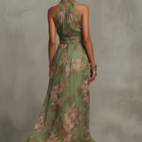 Sophie – Elegante Maxi Abito Floreale