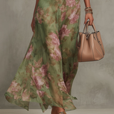 Sophie – Elegante Maxi Abito Floreale