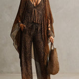 Boho Leopard Luxe set di 3 pezzi