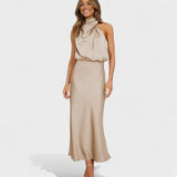 Alda - Abito Elegante in Raso
