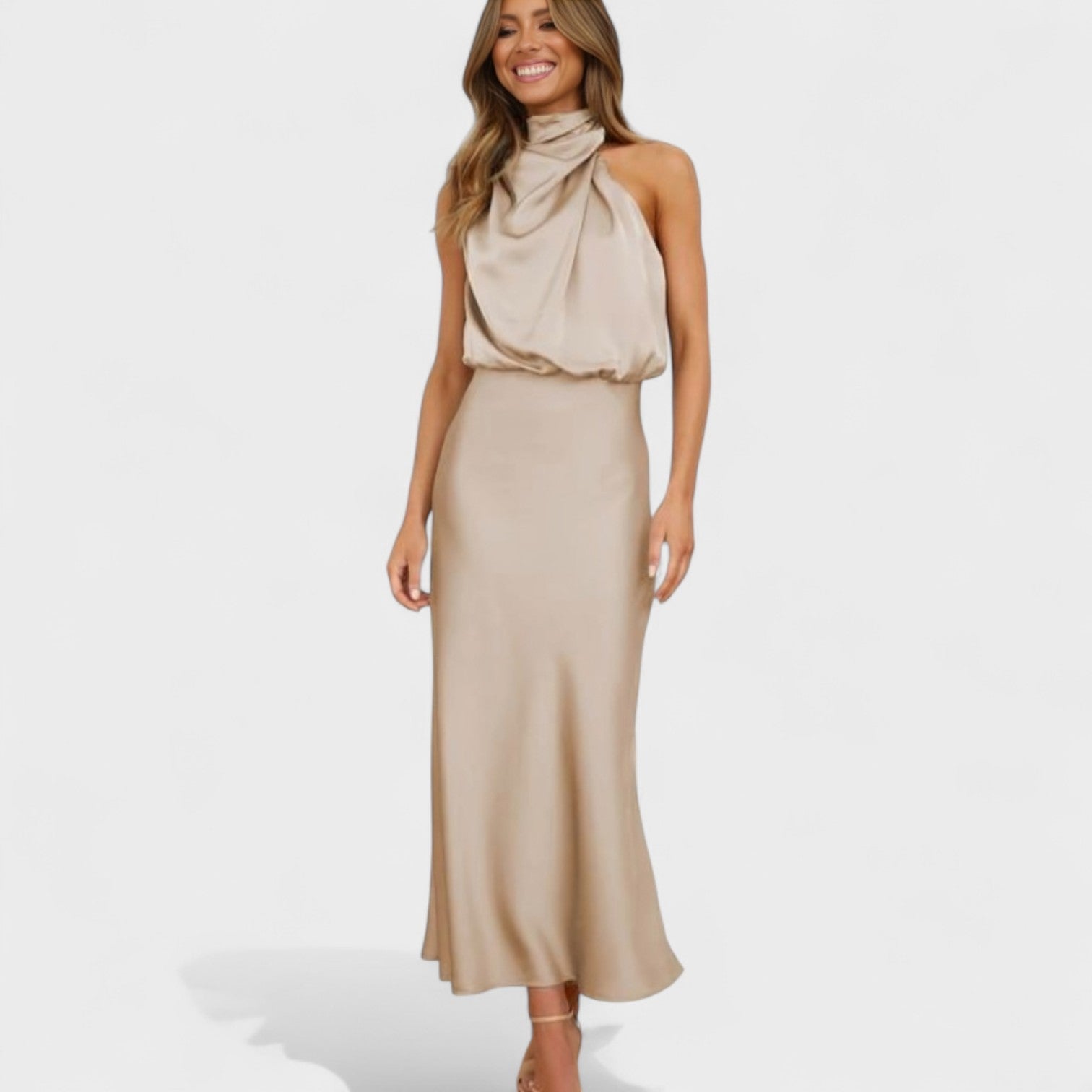 Alda - Abito Elegante in Raso