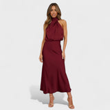Alda - Abito Elegante in Raso