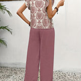 Amelia | Set a due pezzi Paisley Elegante