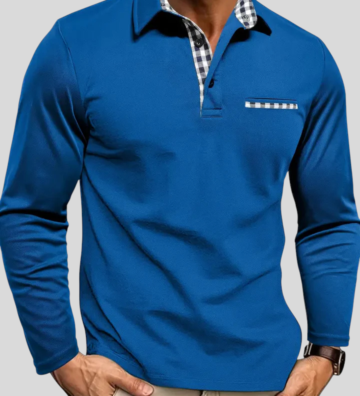 Van Laar – Polo Maglietta Con Maniche Lunghe