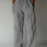 Brian - Pantaloni rilassati con velcro